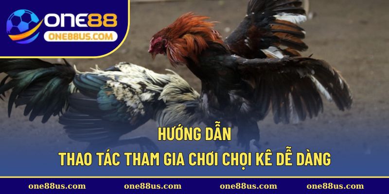 Hướng dẫn thao tác tham gia chơi chọi kê dễ dàng