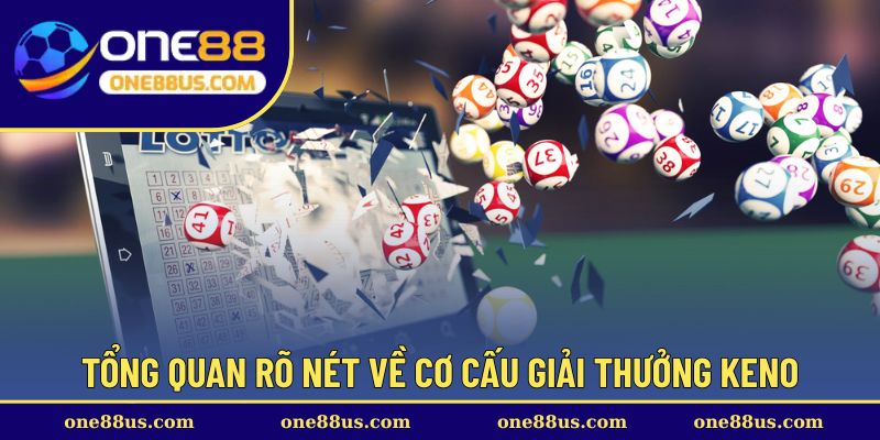 Tổng quan rõ nét về cơ cấu giải thưởng Keno