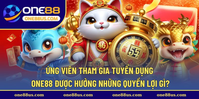 Ứng viên tham gia tuyển dụng ONE88 được hưởng những quyền lợi gì?